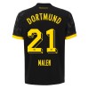 Original Fußballtrikot Borussia Dortmund Malen 21 Auswärtstrikot 2023-24 Für Herren